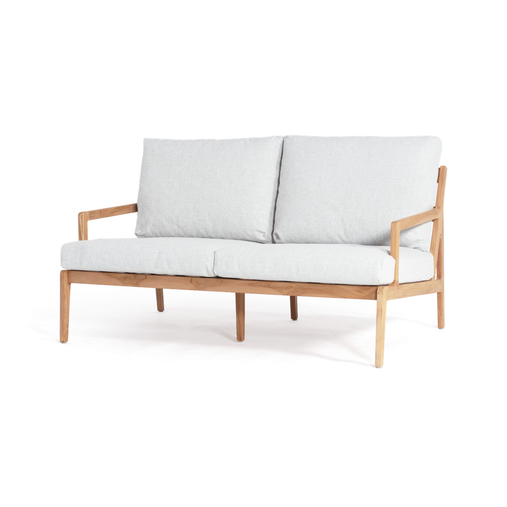Madison Lounge 2 Seater (White)