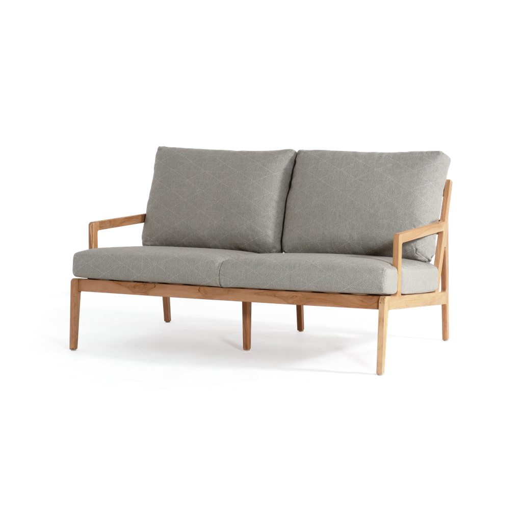 Madison Lounge 2 Seater (Patterned Taupe)