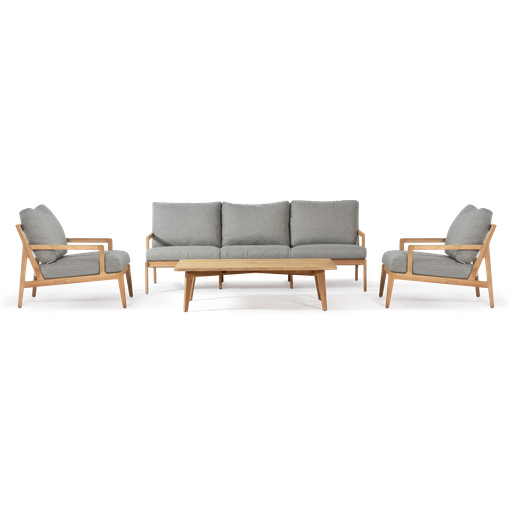 Madison Lounge 5-Seat Setting (Patterned Taupe)