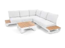 Brooklyn Lounge 5-Seat (White, White)
