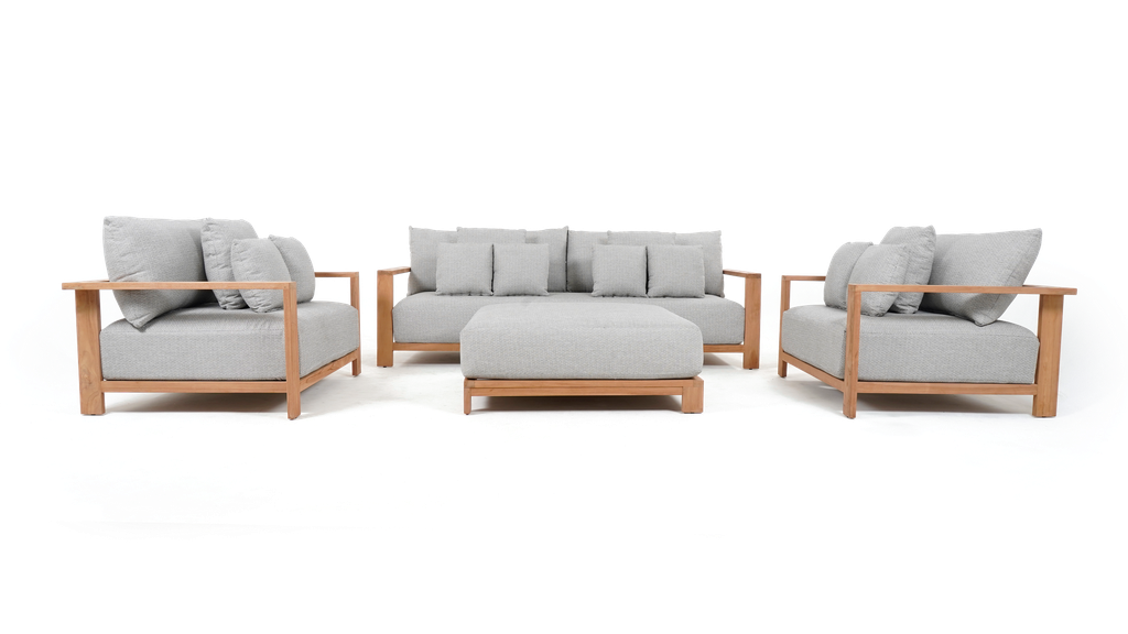New York Lounge 4pc Setting (Wheat)