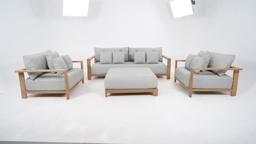 New York Lounge 4pc Setting (Wheat)