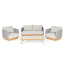 Marseille Lounge 4-Seat Setting