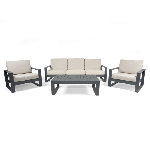 Apollo Lounge 5-Seat Setting (Charcoal)