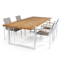 Hunter & Jasper 5pc Setting (White)