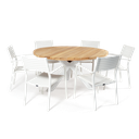 Malibu Round & Vienna 7pc Setting (White)