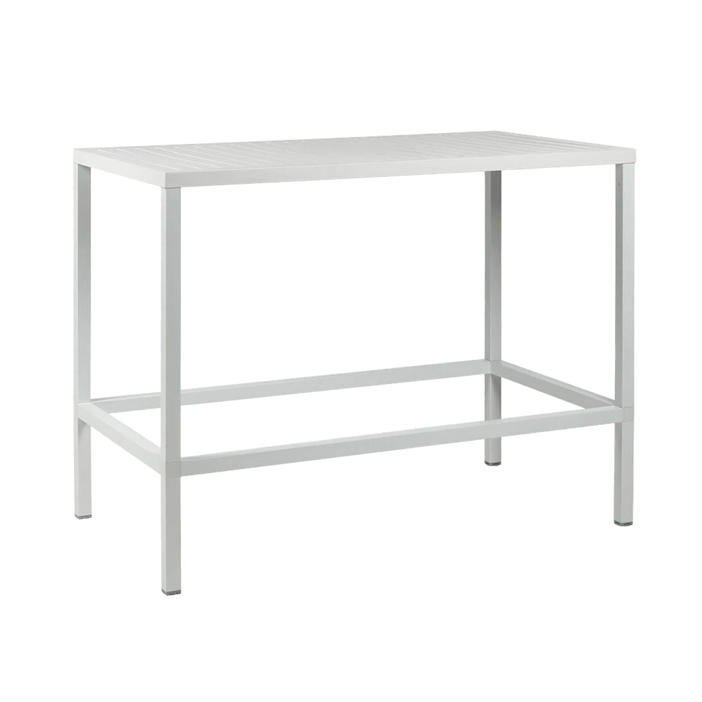 Cube 140 Bar Table — White