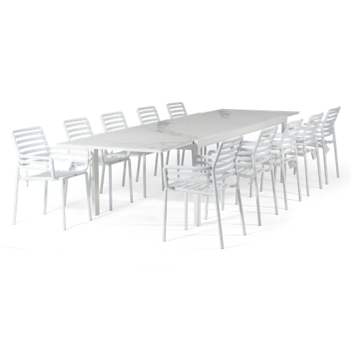 Florence Extension & Doga 11pc (White)