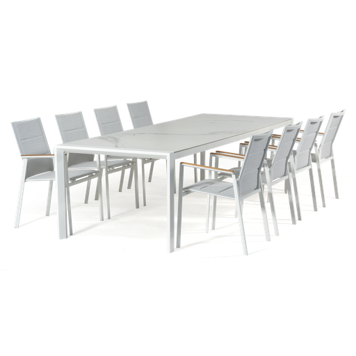 Florence & Batyline 9pc Setting (White)