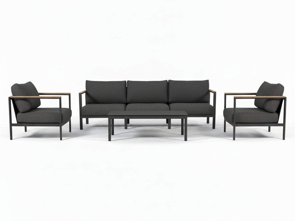 Colorado Lounge 5-Seat (Charcoal)