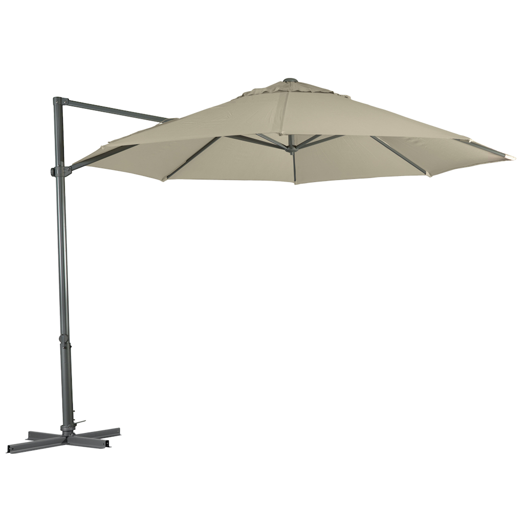 Pandanus 3.3m Oct Umbrella — Taupe