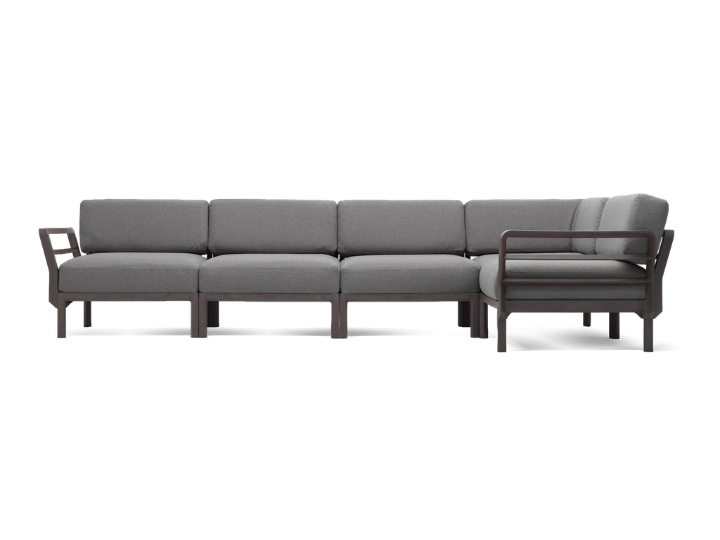 Maximo Lounge 5pc — Terra, Sunbrella® Lava