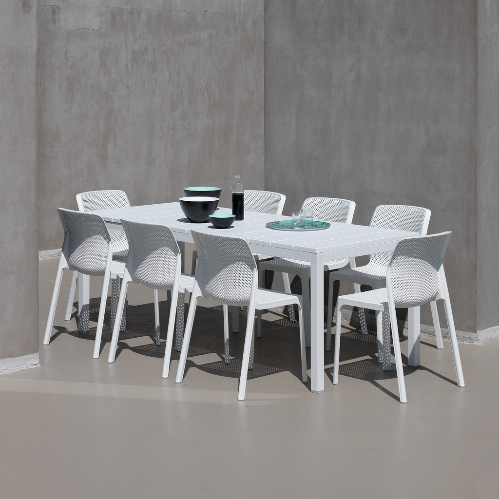 Rio 140 & Bit 9pc Setting (White)