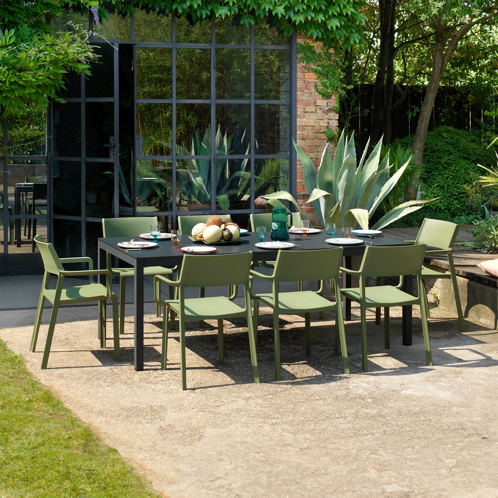 Rio 210 & Trill 9pc Setting (Charcoal & Agave)