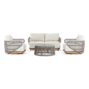 Tuscany Swivel Lounge Setting