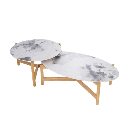Patagonia 2pc Coffee Tables (Light)