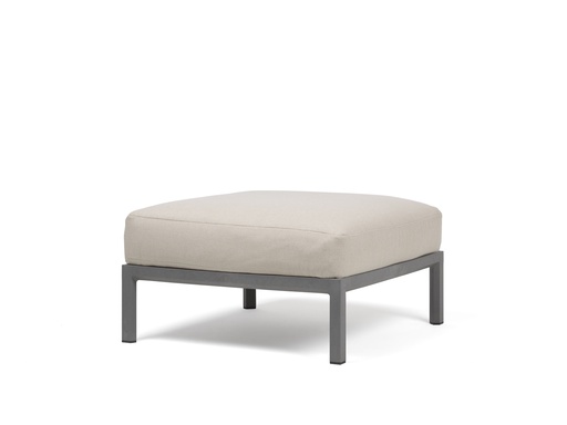 Maximo Ottoman (Basalto, Sunbrella® Perla)