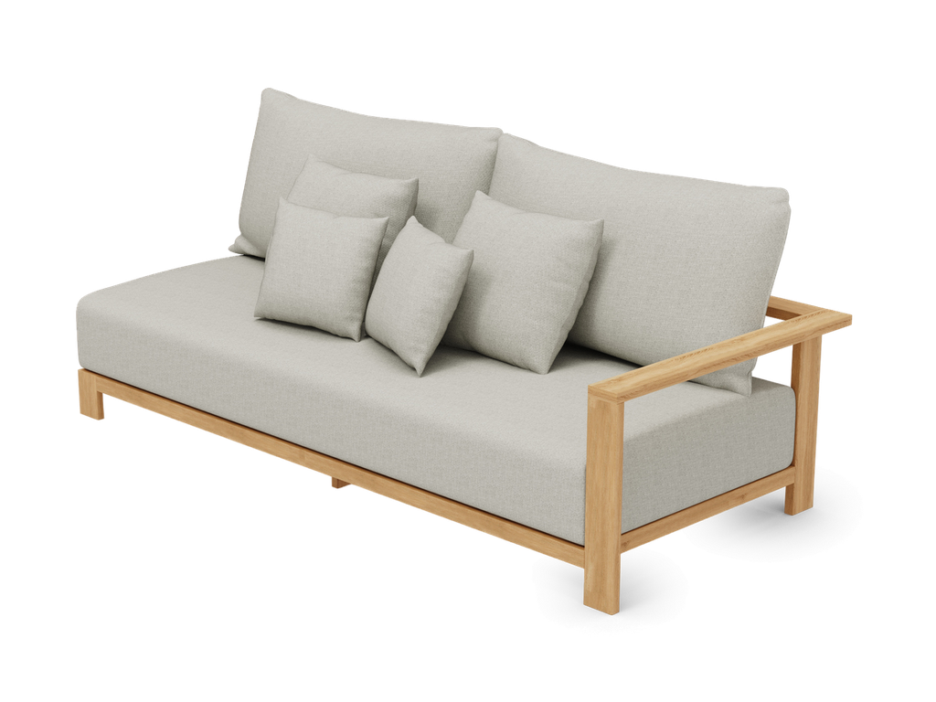 New York Lounge 3 Seater Left-arm — Wheat