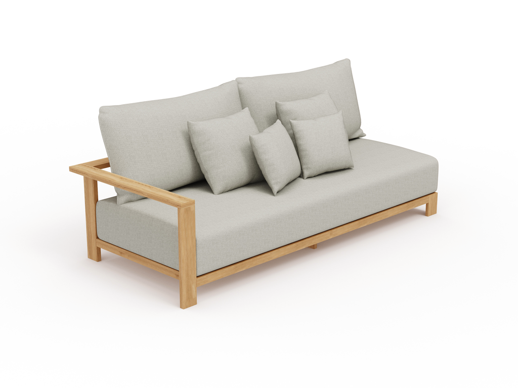 New York Lounge 3 Seater Right-arm (Wheat)