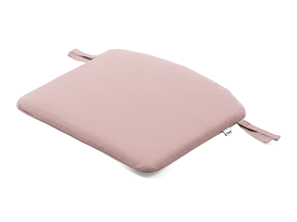 Doga Bistro Chair Cushion — Sunbrella® Rosa