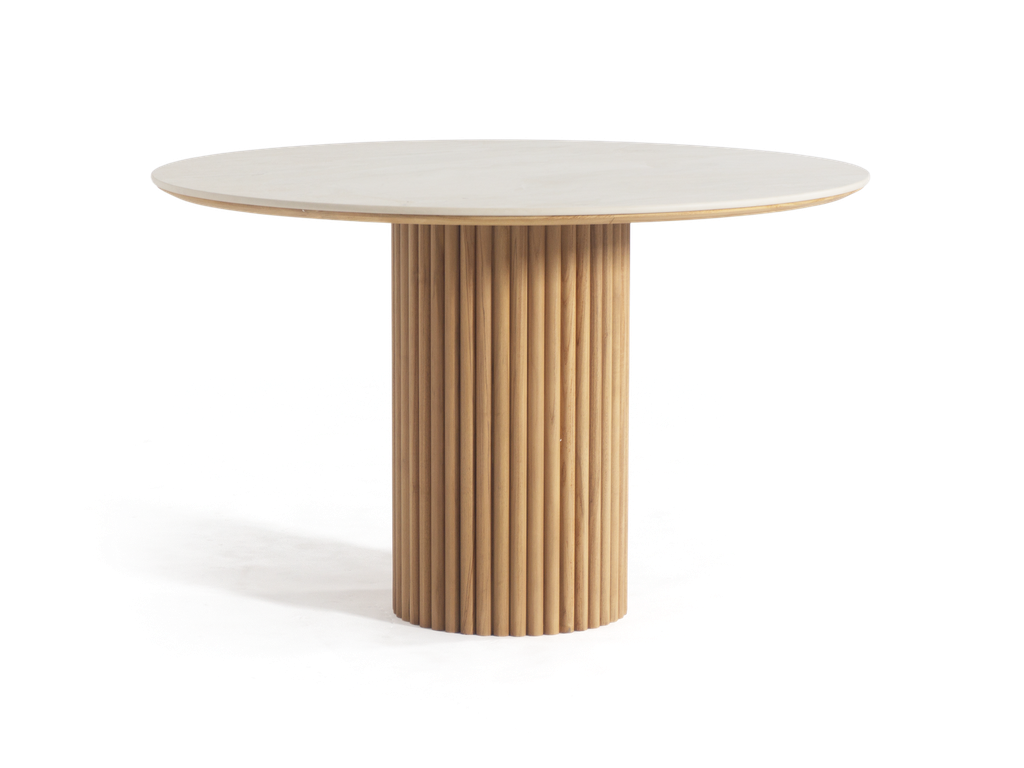 Tripoli Ceramic Round Table 1.2m
