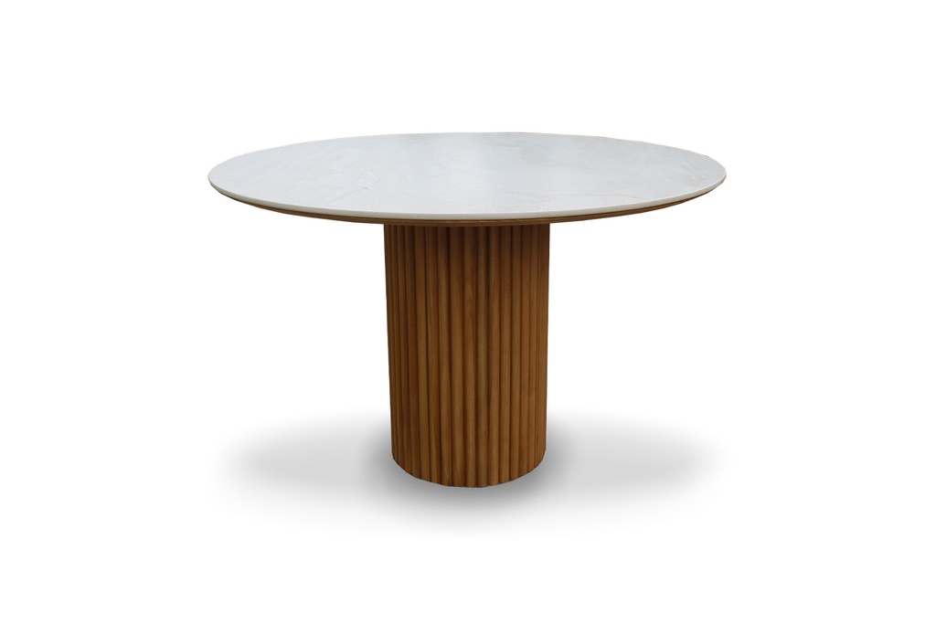 Tripoli Ceramic Round Table