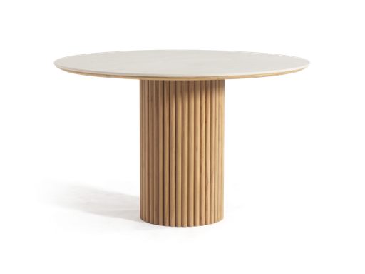 Tripoli Ceramic Round Table