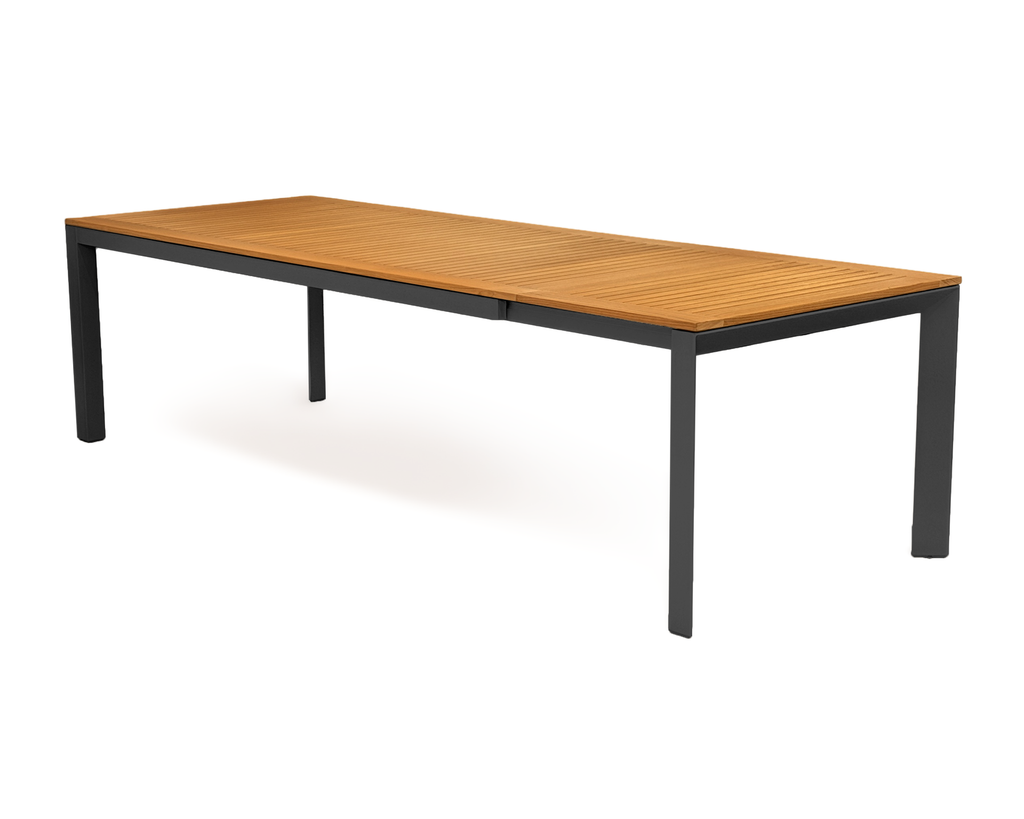 Zurich Extension Table 160 — Charcoal
