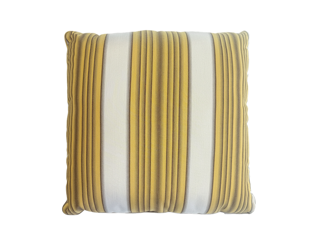 Sunbrella® Scatter Cushion — Dijon Stripes