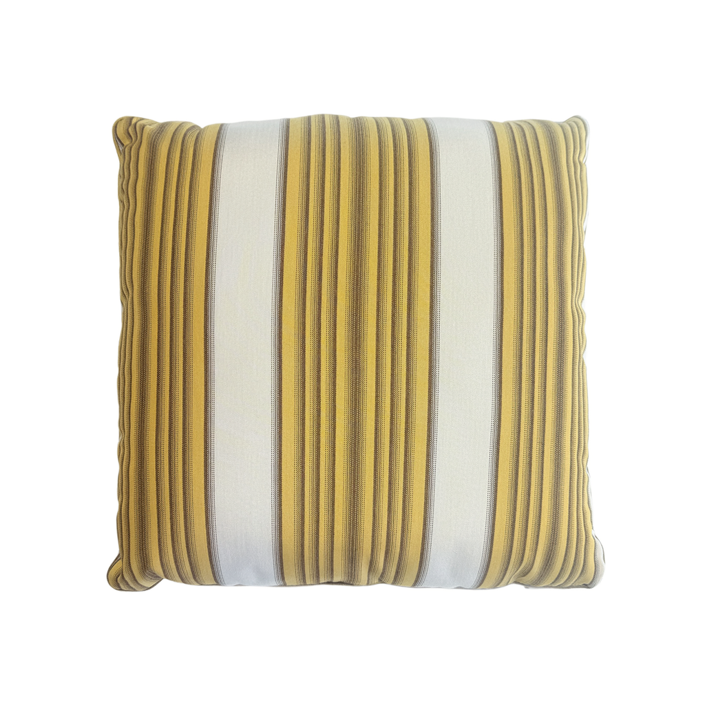 Sunbrella® Scatter Cushion — Dijon Stripes