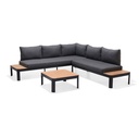 Portals 5-seat Corner Lounge Setting
