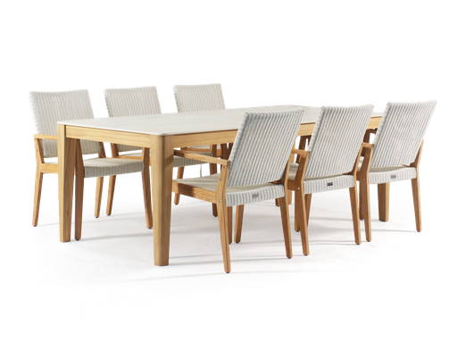 Torbay Ceramic & Antiguas 7pc Dining Setting