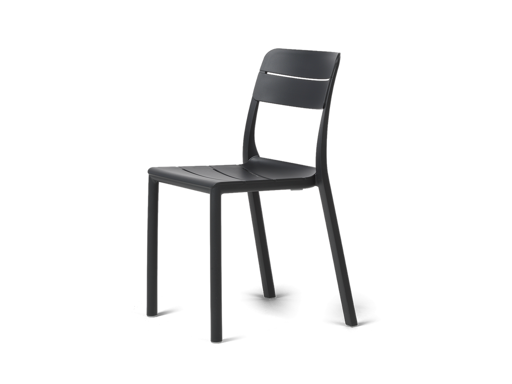 Cassia Bistrot Chair — Charcoal
