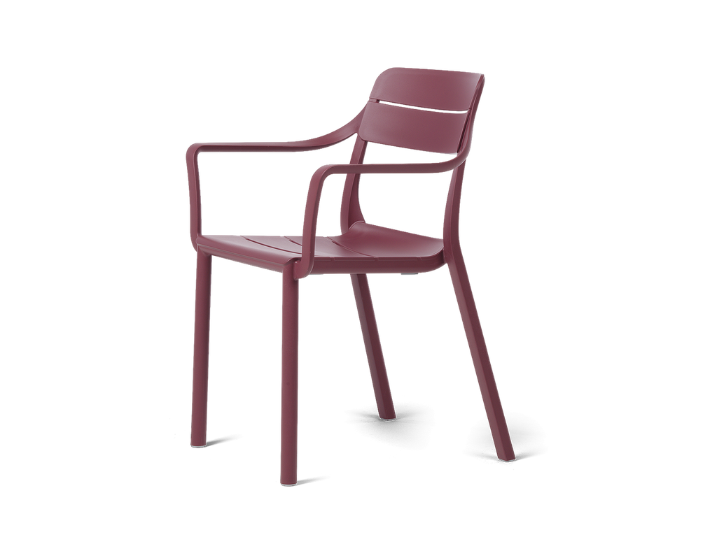 Cassia Armchair — Borgogna