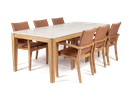 Torbay Ceramic & Veneto Dining (Rust)
