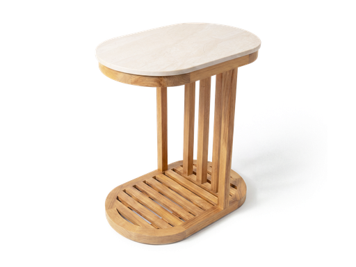 Tripoli C Side Table Oval