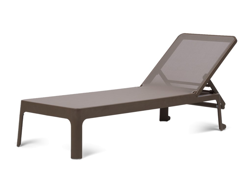Plano Sun Lounger — Tobacco
