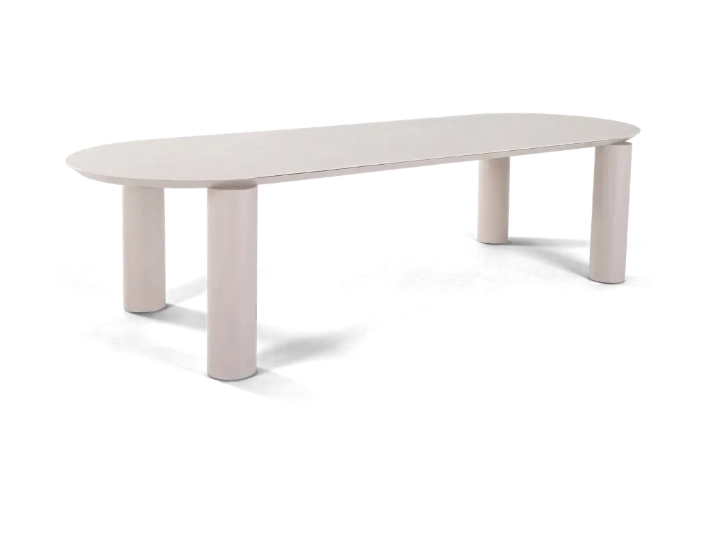 Lucca Ceramic Table 3m — Sand