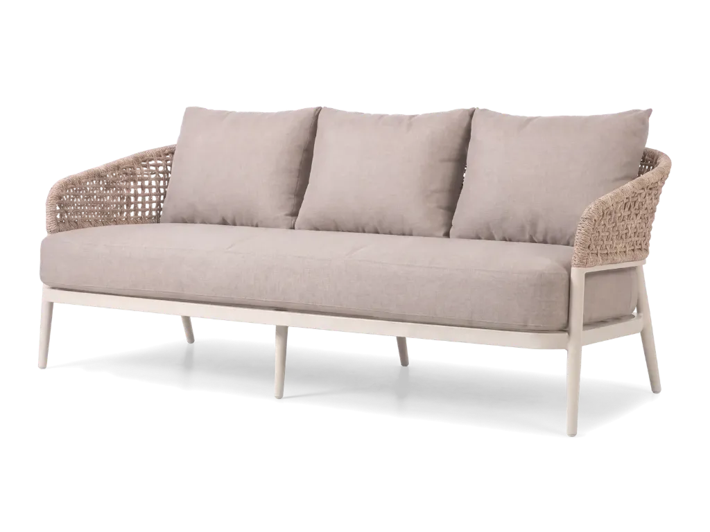 Taormina Lounge 3 Seater — Sand & Rehau