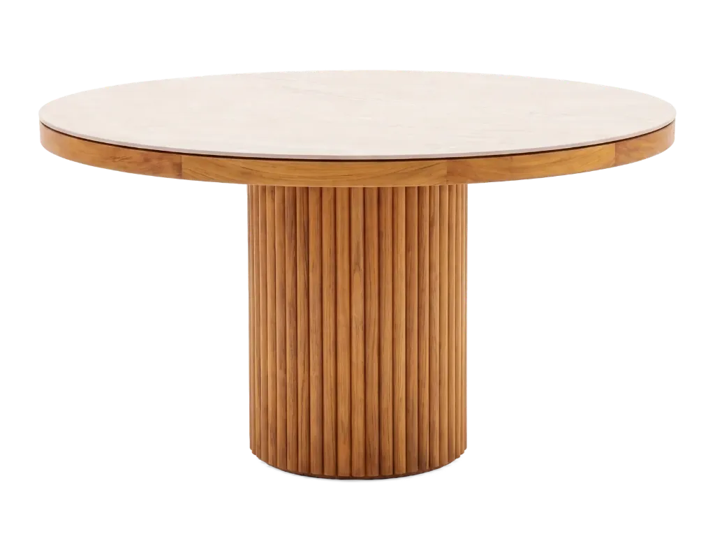 Tripoli Ceramic Round Table 1.5m