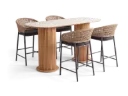 Tripoli & Taormina Bar (Charcoal)