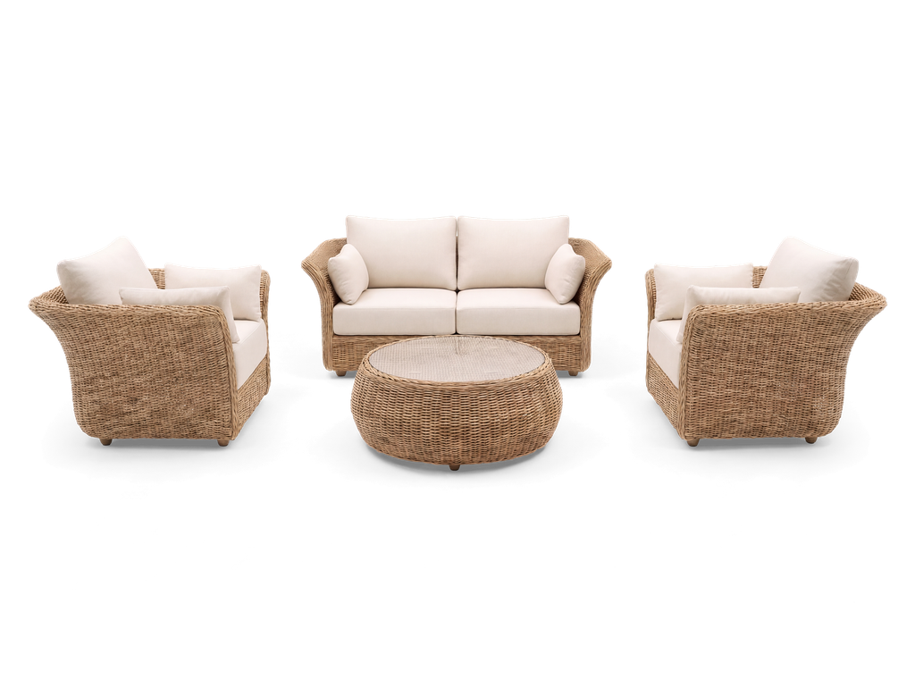 Oslo Wicker 4pc Lounge