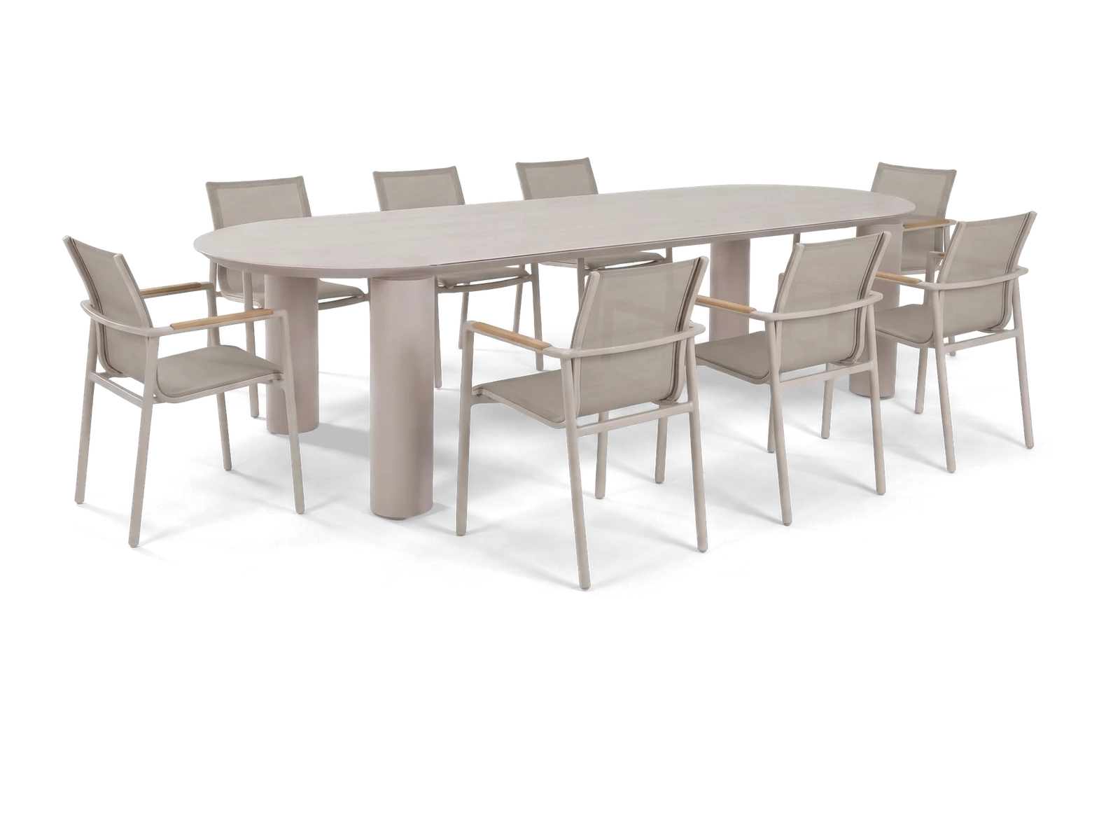 Lucca & Colorado 3m Dining Set