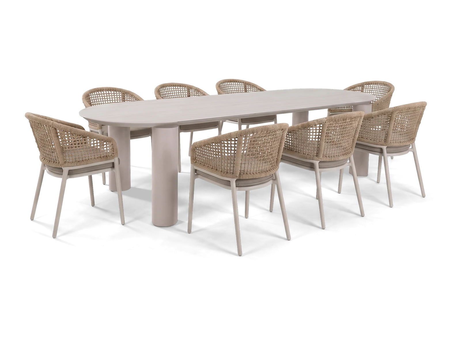 Lucca & Taormina 3m Dining Set